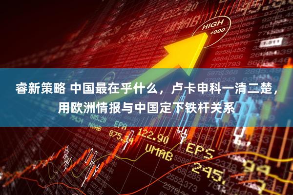 睿新策略 中国最在乎什么，卢卡申科一清二楚，用欧洲情报与中国定下铁杆关系